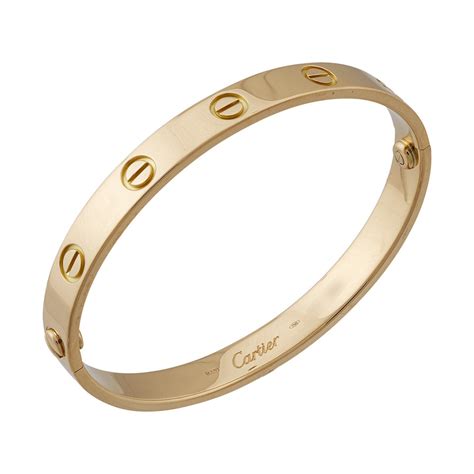 18k gold bracelet cartier|cartier gold love bracelet price.